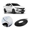 Borracha Protetora Borda Portas Carro Universal 5 M Preta