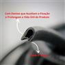 Borracha Protetora Borda Portas Carro Universal 5 M Preta