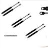 Kit 12 Amortecedores Pistão Mola A Gas 254 X 159 Mm 35kg - UN / 12