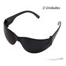 Kit 2 Oculos Epi Protecao Seguranca Modelo Croma Fume Ca - UN / 2