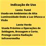 Kit 40 óculos Proteção Segurança Epi Croma Fumê Promoção - UN / 40