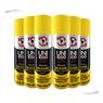 Kit 6 Silicone Spray Lubrifica Alta Performance Tradicional