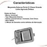 Maçaneta Externa Porta C/ Chave Grande Linha Agrícola ônibus