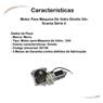 Motor Para Máquina De Vidro Direito 24v Scania Série 4