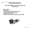 Motor Para Máquina De Vidro Esquerdo 24v Scania Série 4