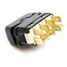 Tecla Simples Preta 8 Pinos 24v Mb Actros 08a12