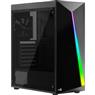 Gabinete Gamer Aerocool Shard Preto RGB Lateral Acrílico