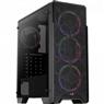 Gabinete Gamer Aerocool Ore Saturn Preto RGB Lateral Acrílico