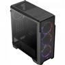 Gabinete Gamer Aerocool Ore Saturn Preto RGB Lateral Acrílico