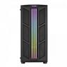 Gabinete Gamer Aerocool Prime Preto RGB Lateral Vidro