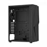 Gabinete Gamer Aerocool Mecha Preto RGB Lateral Vidro