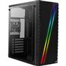 Gabinete Gamer Aerocool Streak Preto RGB Lateral Acrílico