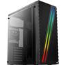 Gabinete Gamer Aerocool Streak Preto RGB Lateral Acrílico
