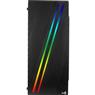 Gabinete Gamer Aerocool Streak Preto RGB Lateral Acrílico