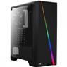 Gabinete Gamer Aerocool Cylon Preto RGB Lateral Acrílico