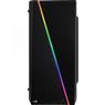 Gabinete Gamer Aerocool Mini Cylon Preto RGB Lateral Acrílico