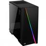Gabinete Gamer Aerocool Mini Cylon Preto RGB Lateral Acrílico