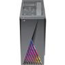 Gabinete Gamer Aerocool Delta Preto RGB Lateral Vidro