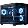Gabinete Gamer Aerocool ATX P300C Preto Lateral Vidro