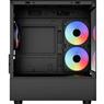 Gabinete Gamer Aerocool Viewport USB-C V1 Preto Lateral Vidro Temperado