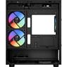 Gabinete Gamer Aerocool Viewport USB-C V1 Preto Lateral Vidro Temperado