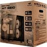 Gabinete Gamer C3Tech Aquarius MT-G810 Sem Fans Preto