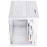 Gabinete Gamer Fortrek Clarity Branco Lateral Vidro