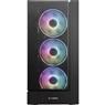 Gabinete Gamer Fortrek Cruiser Mid Tower RGB Preto