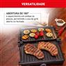 Grill Arno Dual GNOX Inox Com Abertura de 180° 127v