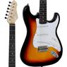 Guitarra Giannini G100 Sunburst Com Escudo Branco