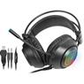 Headset Gamer Fortrek Crusader P2 + USB RGB Preto