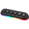 Hub USB 5 Portas 3.0 Streamplify Deck 5 Preto RGB