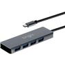 Hub USB 4 Portas Bright HB001 Tipo C 4k