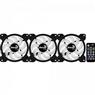 Kit 3 Coolers Aerocool Saturn 12 Pro ARGB + Hub + Controle