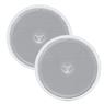 Kit Arandela Coaxial 6p 70w 8r Redonda Br Leson