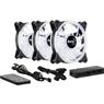 Kit Com 3 Coolers Aerocool Duo 12 Pro ARGB + Hub + Controle