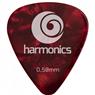 Kit de Palhetas Harmonics Com 200 Unidades