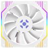 Kit Cooler Fan ARGB Fortrek Frosty Branco Com Controladora/Controle