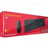 Kit Teclado e Mouse C3Tech K-W20BK Sem Fio Preto