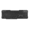 Kit Teclado e Mouse C3tech K-W10 Sem Fio Preto