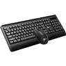 Kit Teclado e Mouse Lecoo KW202 Sem Fio Preto