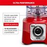 Liquidificador Arno Power Max LN63 1400W Vermelho 127V