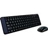Kit Teclado e Mouse sem Fio MK220 Preto LOGITECH