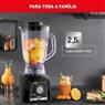 Liquidificador Arno Power Mix LQ33 700W Limpa Fácil Preto 127V