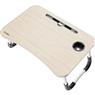Mesa para Notebook Portátil Fortrek Lapdesk com Gaveta Embutida Madeira