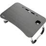 Mesa para Notebook Portátil Fortrek Lapdesk com Gaveta Embutida Preto