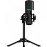 Microfone Gamer Streamplify Mic Tripod Com Tripé Preto RGB