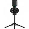 Microfone Gamer Streamplify Mic Tripod Com Tripé Preto RGB