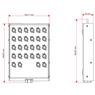 Painel Multicabo 28 Vias Xlr Medusa Wireconex
