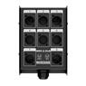 Painel Para Multicabos Sem Conectores 8 Vias Xlr Wireconex
